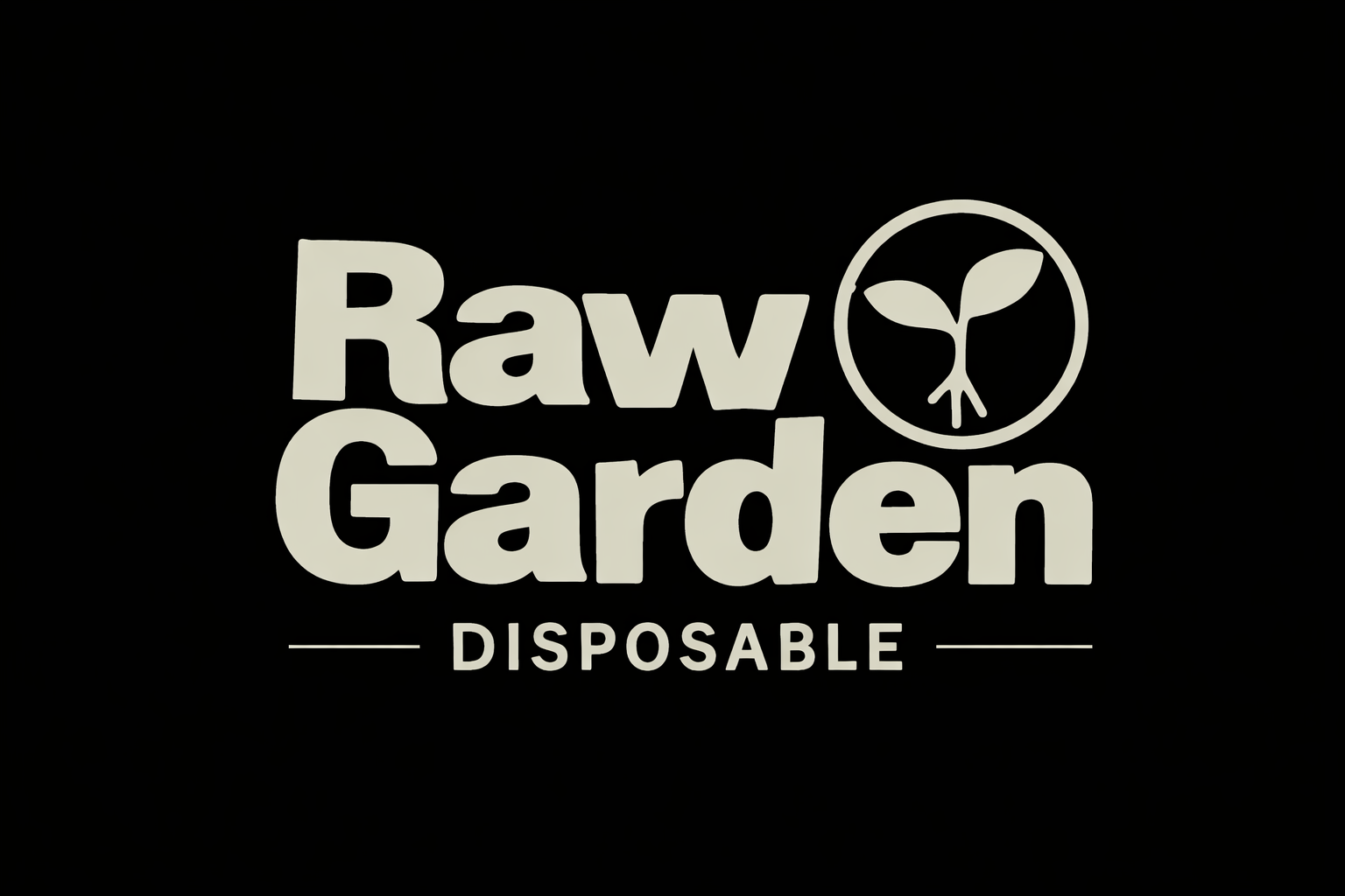 Raw Garden Disposable